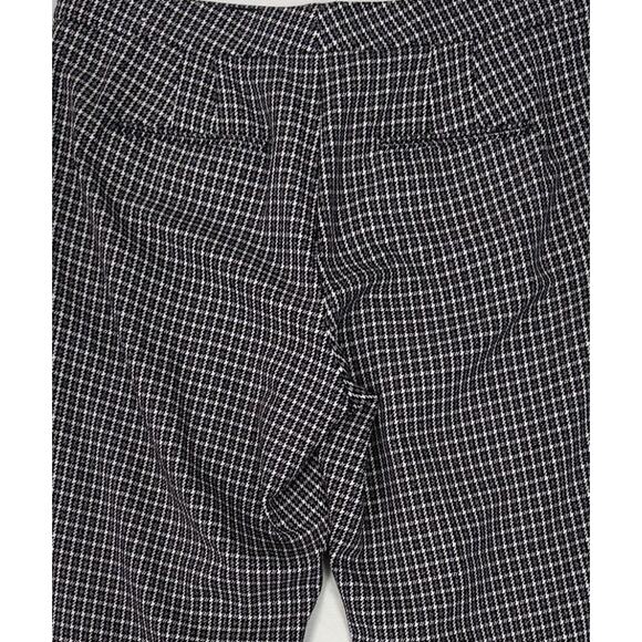 Ann Taylor Curvy Fit 14 NEW NWT Black Gray White Herringbone Pants - Picture 7 of 8
